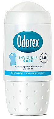 6-pack – Odorex Women deodorant roll-on – osynlig vård – skyddar dig mot vita ränder/48H – 50 ml