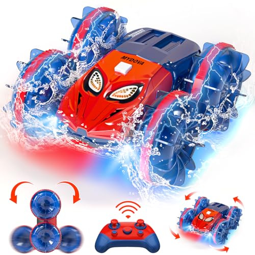 MYDOVA DIY Assembly Remote Control Truck 25KM/H High Speed 2WD (blue)