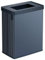 CURVER Verto - Cubo de reciclaje de 54 L, 43,5x 26,5x 54,7cm, compartimentos duales, tapa de reciclaje, fácil clasificación, diseño elegante, color azul perla