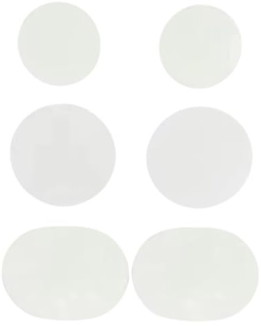 Rondelles Réparatrices pour Chaussures Trouées au Bout - Réparations De Trous De Sneakers,6 Pièces Patchs Respirants Pour Chaussures De Course, Bottes De Randonnée, Vestes, Bagages, Sacs À Dos, Vêteme