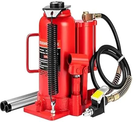 Gato hidráulico neumático de botella de 20 toneladas de alta resistencia con bomba manual for reparación de automóviles, camiones y remolques de viaje en R