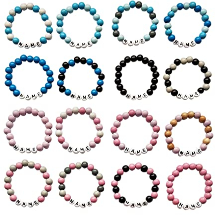 Babyarmband mit Namen Gravur | Geburtsarmband Namensarmband Taufarmband - Kinderarmband - Armband mit Namen Gravur