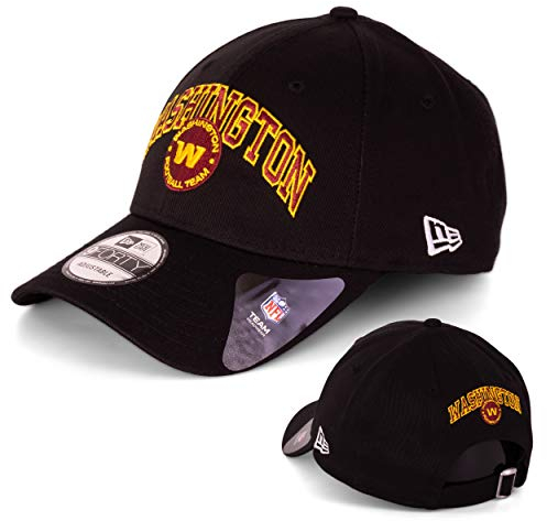 New Era Caps - Baseball Cap Kappe Muetze - Limiterte Designs - MLB NBA NFL - Yankees Lakers Bulls Raiders Chiefs Dodgers Seahawks Sox 49ers (Washington Football Team Black)