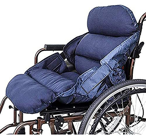 SHENXIAOMING Rollstuhl-Sitzkissen Dekomprimierung Anti-Dekubitus Rollstuhl-Kissen Kissen Startseite Out Rückenpolster Sind Waschbar, Geeignet Zum Warmhalten Im Winter