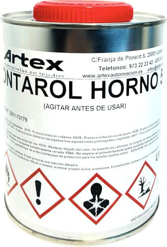 Cola de contacto para Tapizar TECHO y Puertas de Coche con Brocha – 1 Litro