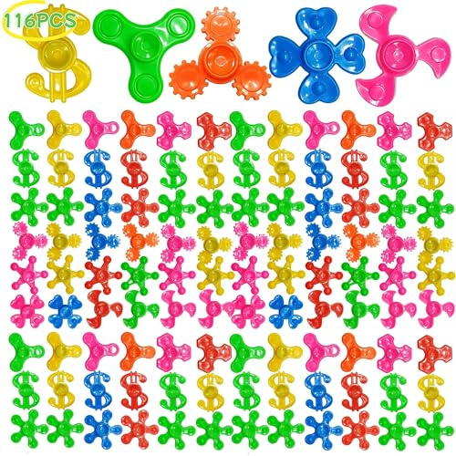 Nbguigdstr Fidget Spinners Bulk-Mini Fidget Spinner Toys for Kids Teens Adults Birthday Party Favors Return Gifts,Goodie Bags Stuffers,Party Games,Classroom Rewards Prizes (24)
