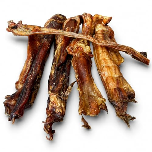 Lucze, hästsenor för hundar, 1 kg, allergivänligt hundfoder, tuggartikel hund från hästen, kalkade senor 100 % naturlig, djurfoder utan kemi, egentillverkning