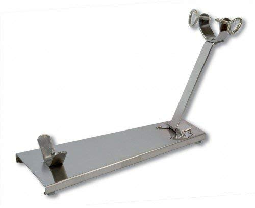 Flores Cortés Schinkenhalter 17812 Typ C Band faltbar Base aus Edelstahl