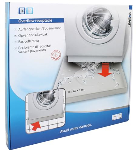 Scanpart 0140120001 Waschmaschinenzubehör/Bodenwanne / 65 x 65cm