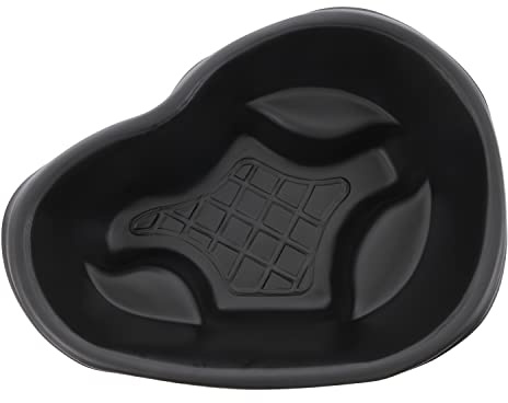 Algreen Rigid Preformed Plastic Pond Liner, 33 Gallon Base Accessory for Backyard, Garden, Fountain, and Water Ponds - Avonlea, Black.