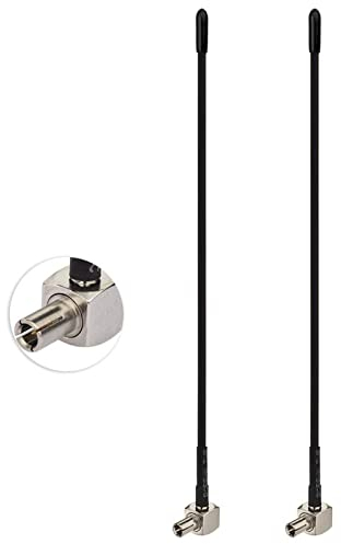 Bingfu 4G LTE Antenne Mini Soft Whip TS9 Antenne (2 Stück) Kompatibel mit Verizon AT&T T-Mobile Sprint 4G LTE Mobiler Hotspot MiFi Router Mobilfunk Mobiles Breitbandmodem USB Modem Dongle Adapter