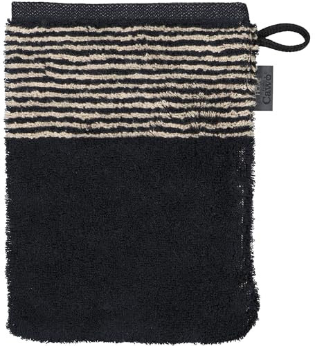 Cawö Handtücher Luxury Home Two-Tone 590 schwarz - 93