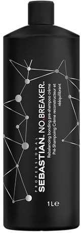 Sebastian Professional NO.BREAKER Rebalancing Bonding Pre-Shampoo Crème | Reparierendes Bonding System| Schutz vor Haarbruch | Für geschmeidiges, widerstandsfähiges Haar | 1L