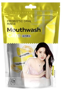 Probiotische Mundspülung, Mundspülung, Vitalität Fruchtkönig-Geschmack，verschiedene Geschmacksrichtungen (20 PCS)