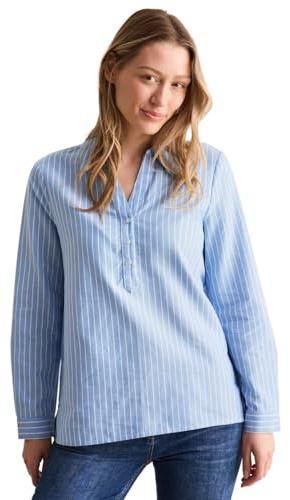 Cecil dam B345319 Randig Oxford-blus