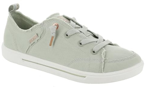 Skechers Bobs B Cute 2.0 Womens Mint Canvas - Size 7 UK - Green