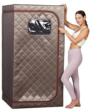 JOLIANE Tienda portátil de Sauna de, Tienda de Sauna de Cuerpo Completo, SPA casero for relajación y desintoxicación para Sauna en casa