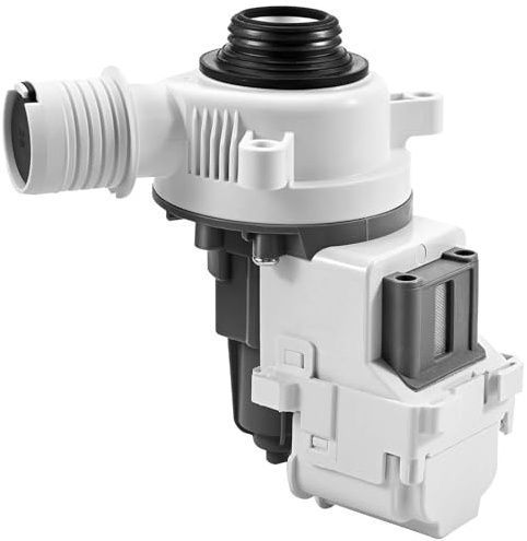 Upgraded W10919003 W10775446 Washer Drain Pump Assembly for Whirlpool Maytag Kenmore Amana Washing, Replaces WTW4816FW3 NTW4519JW2 NTW4516FW3 AP6038235 EAP11770076 PD00042517 Washer Drain Pump