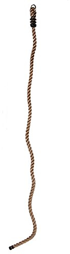 OTITU Corde à Grimper pour Enfants Corde à Grimper Ø26 cm - Corde à Balancer - Jeu Résistant aux Intempéries, Robuste avec Anneau de Sécurité, Mousqueton Corde à Grimper de Sécurité