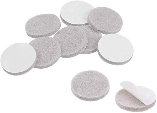 Felt Furniture Pads/Floor Protectors - 5mm Thick - 14pcs - Mixed Size - 20mm, 25mm, 38mm