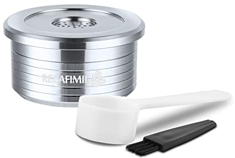 RECAFIMIL Reusable Coffee Capsules Stainless Steel Coffee Pods Refillable Coffee Filter Compatible with Lavazza Point Coffee Machine