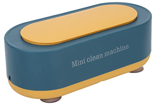 Machine de Nettoyage de Bijoux à Ultrasons - Automatique Nettoyeur à Ultrasons Machine de Nettoyage de Bijoux avec Boîte à Lentilles de pour Rasoirs Anneaux Colliers