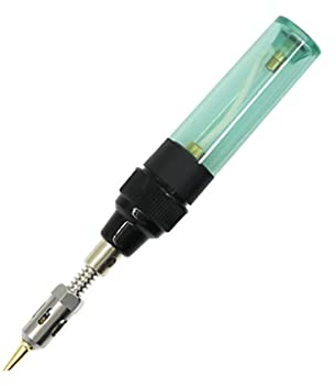 MACHSWON Fers à souder verts Portable Mini lampe torche sans fil de type stylo multifonction à gaz Fer à souder Brûleur à souder Outils de soudage