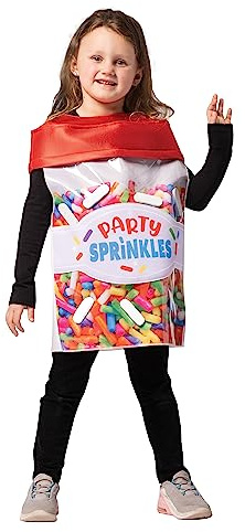 Rasta Imposta Confetti Sprinkles Kids Halloween Costume, Child Size 3-6, Ice Cream, Jimmies, Cosplay, Birthday Party