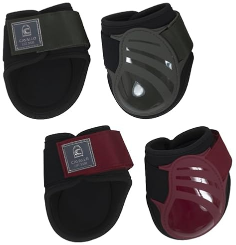 Cavallo CAVALHABOR Streichkappen, Größe:Warmblut, Farbe:DarkRed