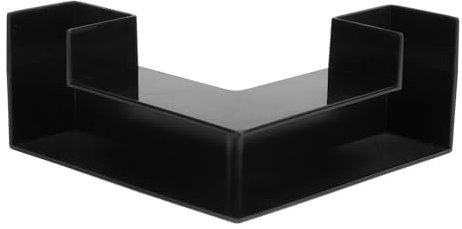 Pssopp Aquarium Corner Shrimp Hide Cave, Corner Fish Tank Decorations Shrimp Cave Underground Tunnel for Aquarium Decor