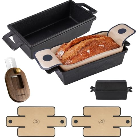 NiHome gjutjärn brödform komplett kit