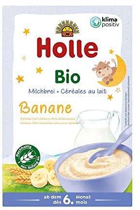 Holle Bio-Milchbrei Banane (2 x 250 gr)
