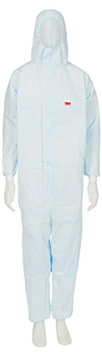 3M 4532+W2X Schutzanzug, Typ 5/6, Größe 2XL, Weiß