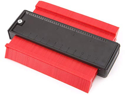 XIGAWAY 120 mm Plastica Profilo Copia Gauge Contorno Calibro Legno Marcatura Strumento Piastrelle Laminato Piastrelle Strumenti Generali