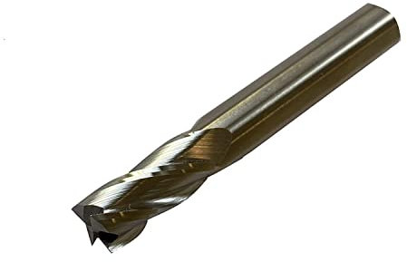 KATOOL Schlichtfräser - Schaftfräser Ø 2 bis 20 mm - Nutenfräser HSSCo - für den universellen Einsatz (Ø 10 mm)