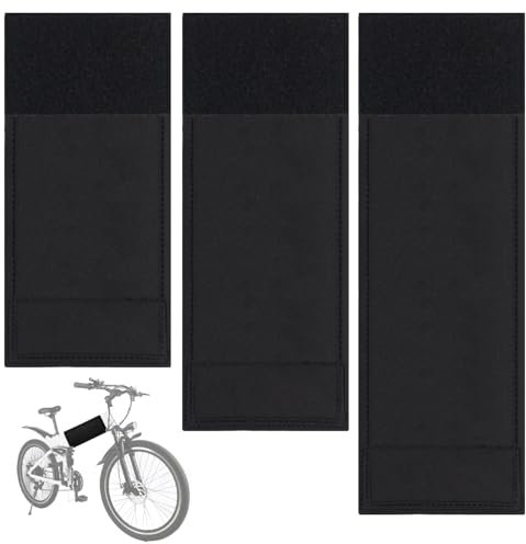 JKOISL Ebike Rahmenschutz, Fahrrad Transportschutz mit 3 Verschiedenen Größen, 25 30 35CM Carbon Frame Protector, Rahmenschutz für Mountainbikes, E-Bikes mit dickem Rahmen