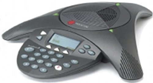 Polycom SoundStation 2 Sistema di Audioconferenza con Display, Espandibile, Nero