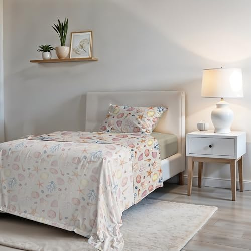 Fashion-sängkläderna, tillverkade i Italien- komplett med mjuk mikrofiber, underlakan med hörn, överlakan 150 x 270 och örngott med inre klaff, enkel, tidvatten