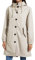 YFFUSHI Femme Veste Imperméable Coupe-vent d'Extérieur Léger et Respirant Veste de Pluie à Capuche Trench-coat Mi-long