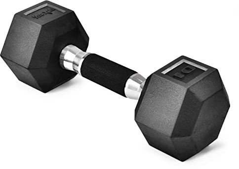 Yes4All AKU5Dumbbell Hex - Rubber Grip - 4.5 kg Single