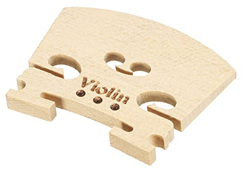 sourcing map 4/4 Violin Bridge Maple Wood Violin Parts Light Brown for 4/4 Violin