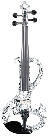 Fame EV-1312 Elektrische Violine, DEAD HEDZ, Ahornkorpus, Ebenholzgriffbrett, Shadow Tonabnehmersystem, inklusive Bogen und Etui