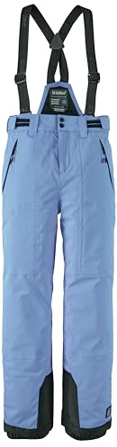 Killtec 43402-000 - Pantalones de esquí para niña con Peto Desmontable y protección en los Bordes, 242, Color Azul Vaquero, 152