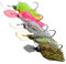 5 Stück 7g Chatterbait Kunstköder Set, Chatterbait Hecht Köder, Angeln Jig Spinner Set, Chatterbait Neuheit, Spinner Bait Shatter Bait, Für Barsch, Hecht, Forelle, Lachs Und Andere Raubfischköder (A)