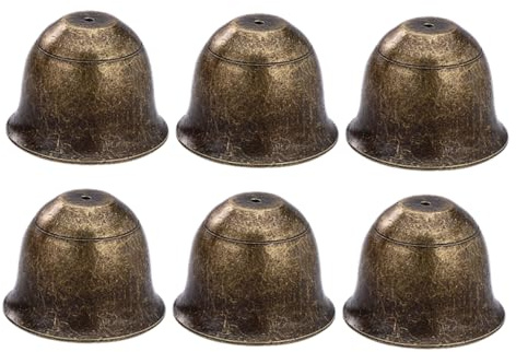 Artibetter 6piezas Campanillas De Viento De Retro Para Decoración De Puertas Campanillas Creativas Sonido Claro Accesorios Para Hogar Tienda y Oficina