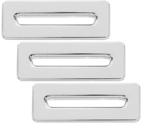 Healeved 1 set Piastra Di Per Vasca Da Bagno Inserto Di Per Lavello Da Cucina Guarnizione Di Per Bagno Anello Di Per Lavabo 3 pezzi