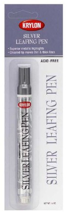 Krylon K09902A00 Leafing Pens, Silver, .33 Ounce