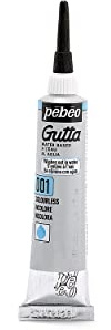 PEBEO Setasilk Silk Painting Water Based Gutta 20-Milliliter Tube, Colourless, 0.67 Fl Oz (Pack of 1)