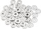 Rondelles Metal M6, Rondelles Plates MeHurr 50 Pièces, Rondelle Inox M6 x 18mm, Rondelle en 304 Acier Inoxydable DIN9021 / ISO7093, Penny Rondelles pour Vis et écrous