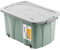 PAFEN Piraten Spielzeugkiste 49l mit Rollen - Schatzkiste 58 x 29,5 x 37,5cm - Spielzeugbehälter Aufbewahrungsbox für Kinder Ordnungsbox, Grün